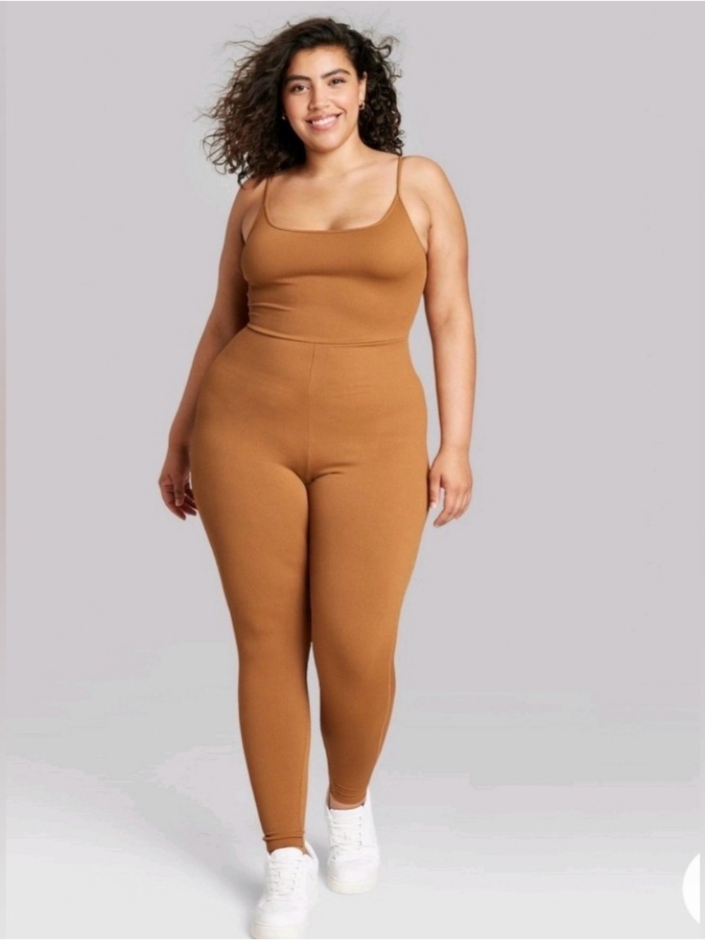 Wild fable (Target) Chic Cinnamon Brown Seamless Jumpsuit. Women’s Plus size 1X